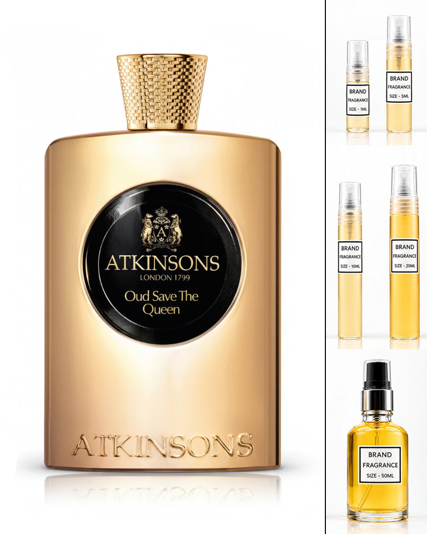 Atkinsons Oud Save The Queen Eau De Parfum (Decanted Sample)