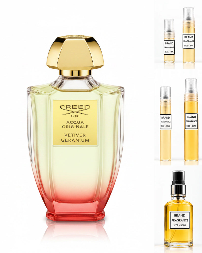 Creed Vetiver Geranium Eau De Parfum (Decanted Sample)