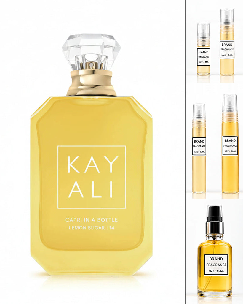Kayali Capri in a Bottle Lemon Sugar 14 Eau De Parfum (Decanted Sample)