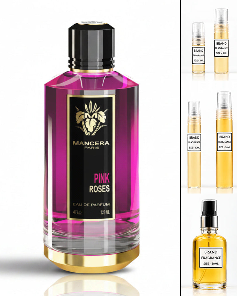Mancera Pink Roses Eau De Parfum (Decanted Sample)