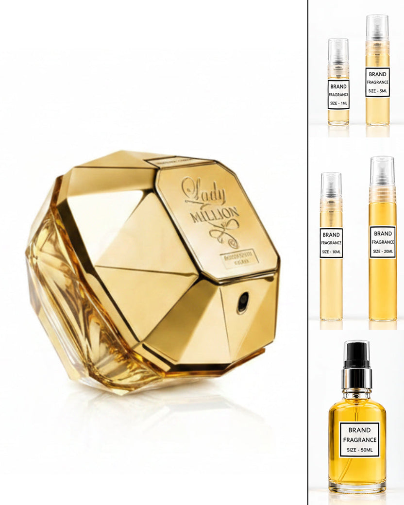 Paco Rabanne Lady Million Absolutely Gold Eau De Parfum (Decanted Sample)