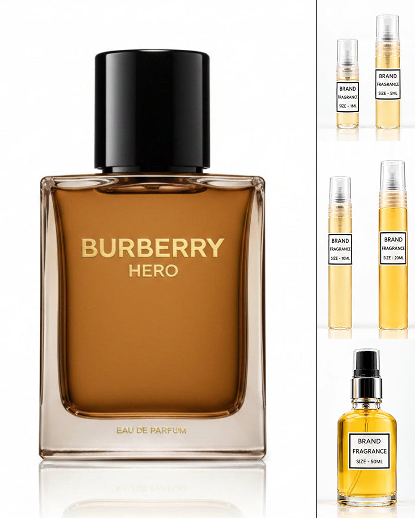 Burberry Hero Eau De Parfum (Decanted Sample)