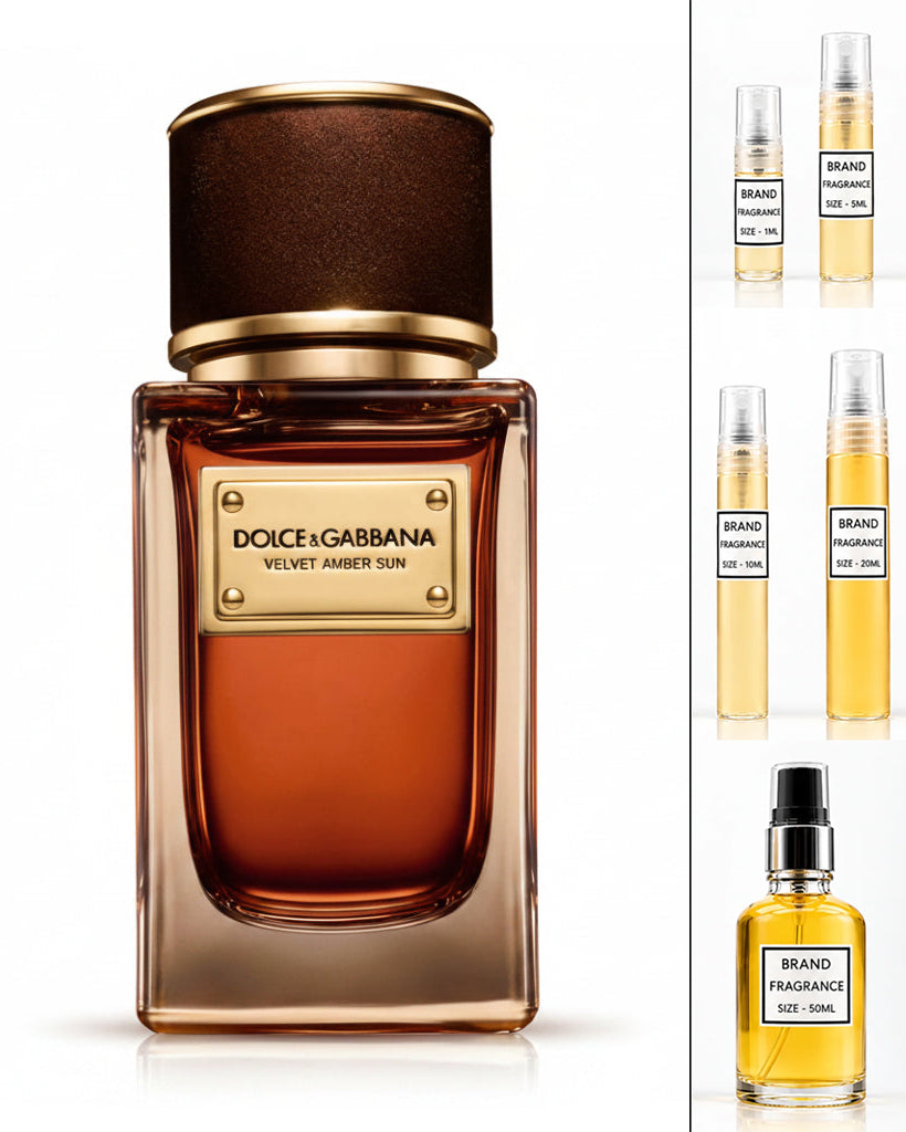 Dolce & Gabbana Velvet Amber Sun Eau De Parfum (Decanted Sample)