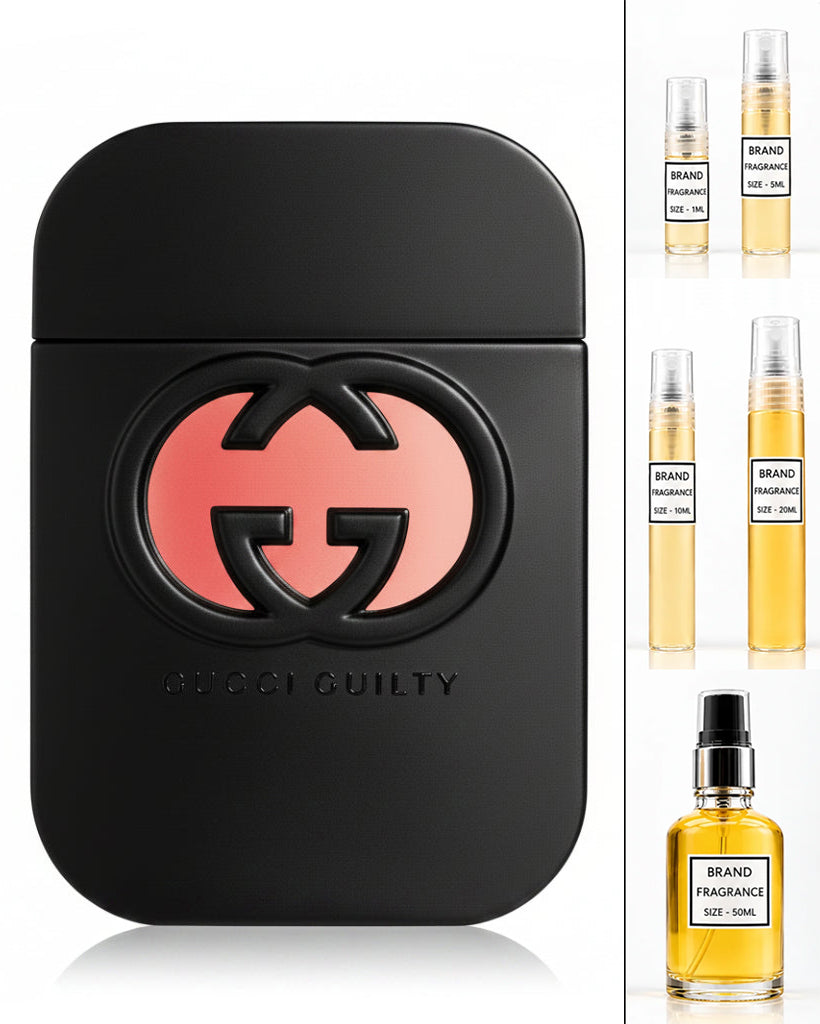 Gucci Guilty Black Pour Femme Eau De Toilette (Decanted Sample)