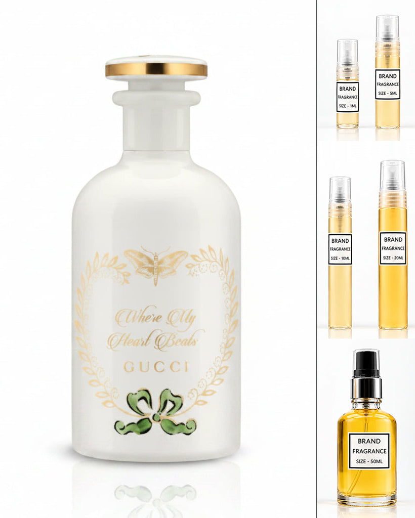 Gucci Where My Heart Beats Eau De Parfum (Decanted Sample)
