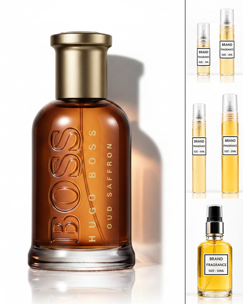 Hugo Boss Bottled Oud Saffron Eau De Parfum (Decanted Sample)