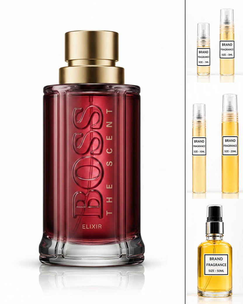 Hugo Boss The Scent For Him Elixir De Parfum (Decanted Sample)
