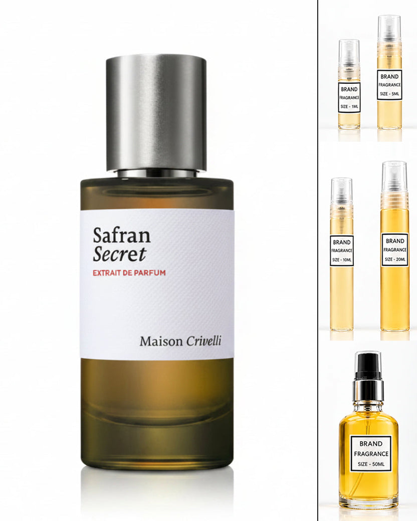 Maison Crivelli Safran Secret Extrait De Parfum (Decanted Sample)