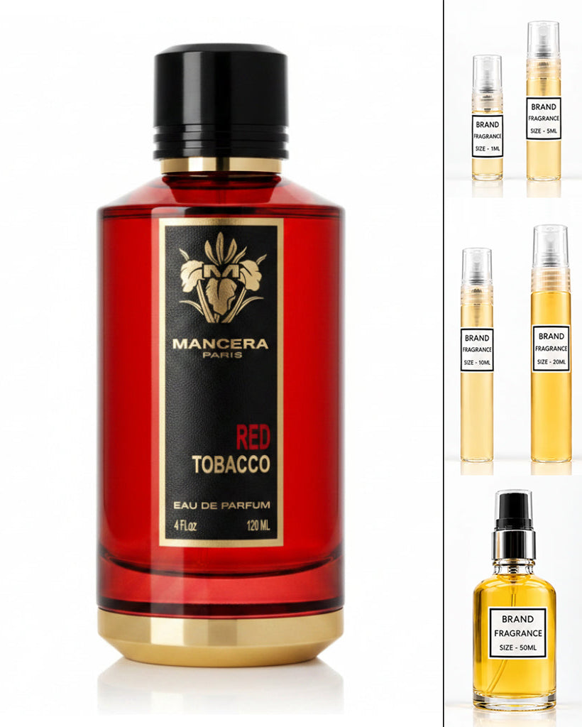 Mancera Red Tobacco Eau De Parfum (Decanted Sample)
