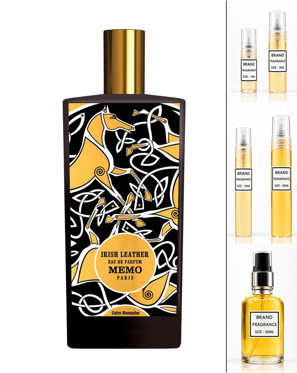 Memo Irish Leather Eau De Parfum (Decanted Sample)