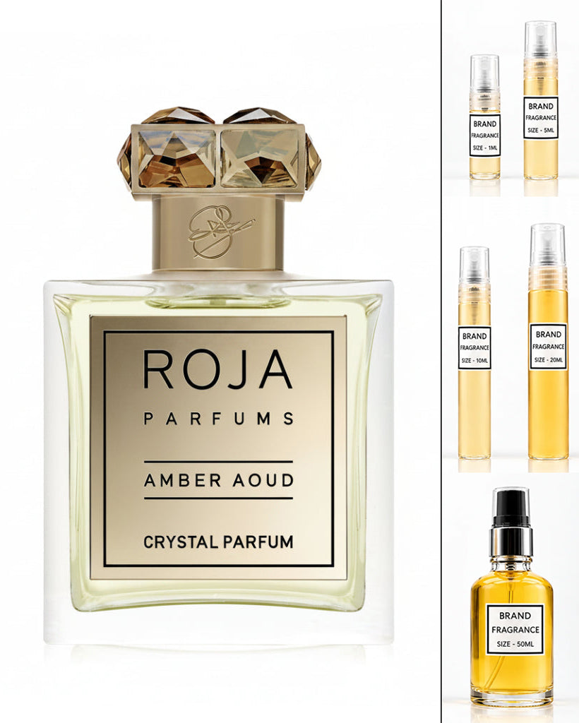 Roja Amber Aoud Crystal Parfum (Decanted Sample)