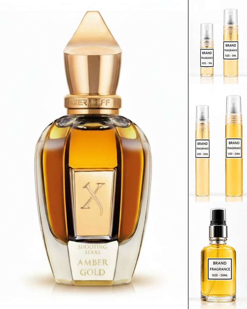 Xerjoff Amber Gold Shooting Stars Eau De Parfum (Decanted Sample)