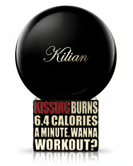 Kilian Kissing Burns 6.4 Calories A Minute, Wanna Workout? Eau De Parfum (Decanted Sample)